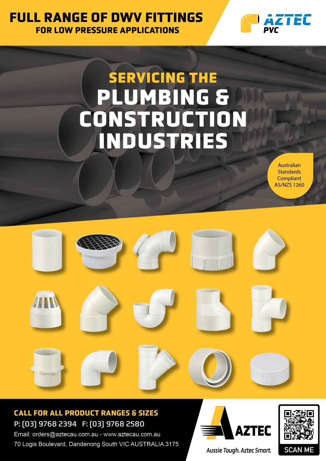 DWV Product Range Aztec Australasia