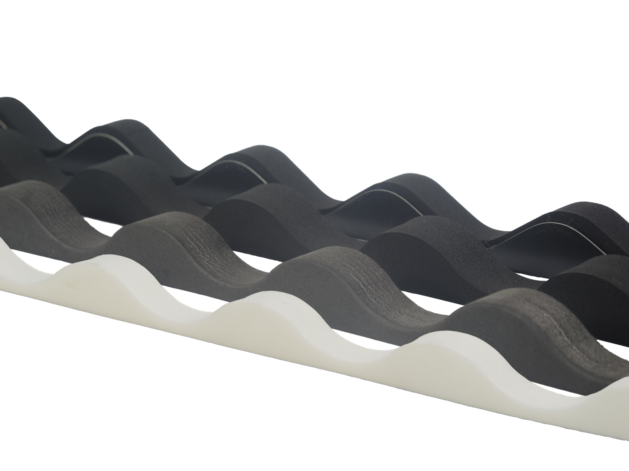 Aztec Roof Infill Custom Orb PE 915mm White