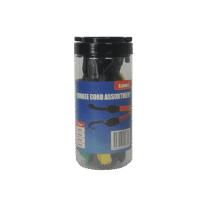 Flat Bungee Pack 17mm x 4mm x 8pc