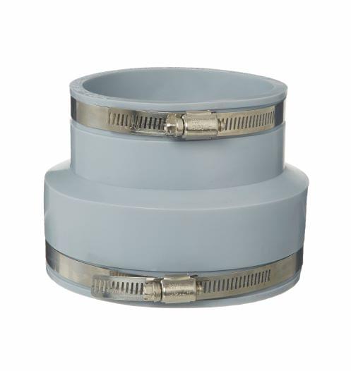 Aussie Connector 100mm EW-PVC Grey